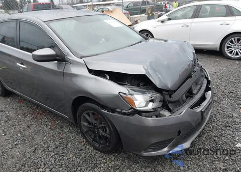 2017 Nissan Sentra S z USA, uszkodzony, nr VIN 3N1AB7AP6HY388536